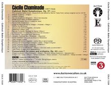 Cecile Chaminade (1857-1944): Ballet symphonique op. 37 "Callirhoe", Super Audio CD