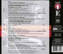 Gustav Mahler (1860-1911): Symphonien Nr.1 &amp; 4, 2 Super Audio CDs