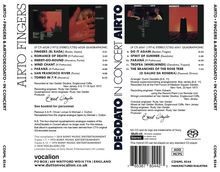 Airto: Fingers / Deodato: In Concert, Super Audio CD