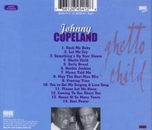 Johnny Copeland: Ghetto Child: The Houston Sessions, CD