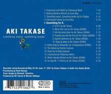 Aki Takase (geb. 1948): Something Sweet, Something Tender, CD