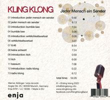 Kling Klong: Jeder Mensch ein Sender, CD