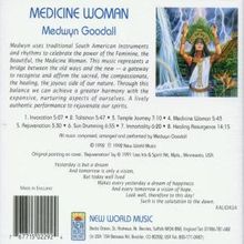 Medwyn Goodall: Medicine Woman, CD