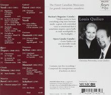Louis Quilico - My Life in Music, CD