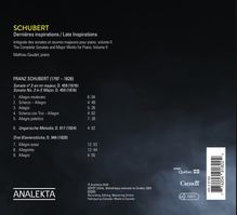 Franz Schubert (1797-1828): Sämtliche Klaviersonaten &amp; Klavierwerke Vol.2 "Late Inspirations", CD