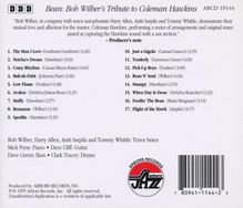 Bob Wilber (1928-2019): Tribute To Coleman Hawkins, CD