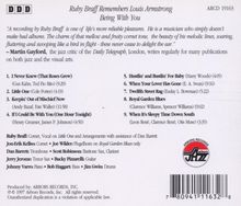 Ruby Braff (1927-2003): Being With You: Ruby Braff Remembers Louis Armstrong, CD