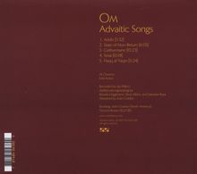 Om (US-Rock): Advaitic Songs, CD