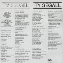 Ty Segall: Ty Segall, CD