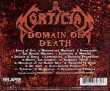 Mortician: Domain Of Death, CD