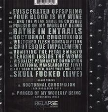 Dying Fetus: Infatuation With Malevolence, CD