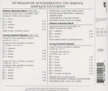 Baroque Favourites, CD