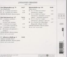 Johannes Brahms (1833-1897): Klavierwerke, CD