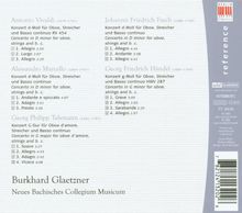 Burkhard Glaetzner spielt berühmte Oboenkonzerte, CD