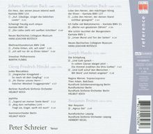 Peter Schreier singt geistliche Arien, CD