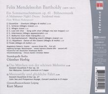 Felix Mendelssohn Bartholdy (1809-1847): Ein Sommernachtstraum, CD