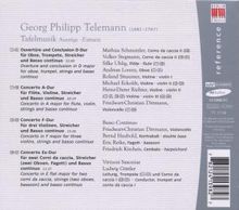Georg Philipp Telemann (1681-1767): Tafelmusik (Ausz.), CD