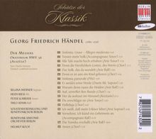 Georg Friedrich Händel (1685-1759): Der Messias (Ausz. in deutscher Sprache), CD