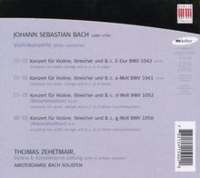 Johann Sebastian Bach (1685-1750): Violinkonzerte BWV 1041,1042,1052,1056, CD