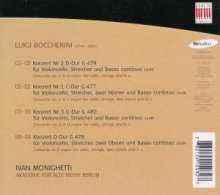 Luigi Boccherini (1743-1805): Cellokonzerte Nr.4-7 (G.477-480), CD