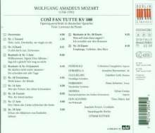 Wolfgang Amadeus Mozart (1756-1791): Cosi fan tutte (Ausz.in dt.Sprache), CD