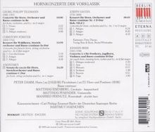 Peter Damm spielt Hornkonzerte der Frühklassik, CD