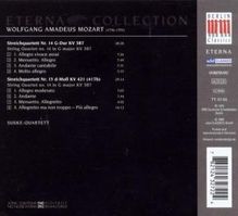 Wolfgang Amadeus Mozart (1756-1791): Streichquartette Nr.14 &amp; 15, CD