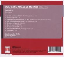 Wolfgang Amadeus Mozart (1756-1791): Ouvertüren, CD