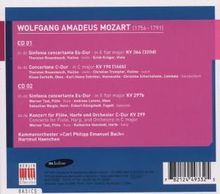 Wolfgang Amadeus Mozart (1756-1791): Sinfonie concertanti KV 297b &amp; KV 364, 2 CDs