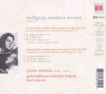 Wolfgang Amadeus Mozart (1756-1791): Violinkonzerte Nr.2 &amp; 6 (KV 211 &amp; 268), CD