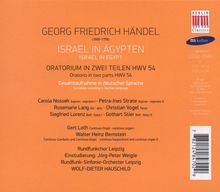 Georg Friedrich Händel (1685-1759): Israel in Ägypten (in deutscher Sprache), 2 CDs