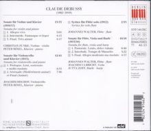 Claude Debussy (1862-1918): Sonate für Flöte,Viola &amp; Harfe, CD