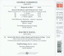 George Gershwin (1898-1937): Klavierkonzert in F, CD