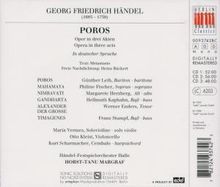 Georg Friedrich Händel (1685-1759): Poro (in dt.Spr.), 3 CDs