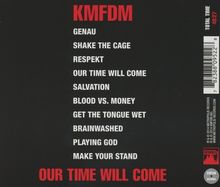 KMFDM: Our Time Will Come, CD