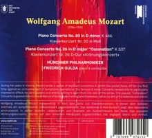 Wolfgang Amadeus Mozart (1756-1791): Klavierkonzerte Nr.20 &amp; 26, CD