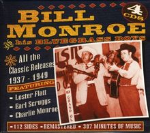 Bill Monroe (1911-1996): All The Classic Releases 1937 - 1949, 4 CDs