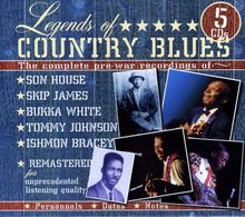 Legends Of Country Blues, 5 CDs