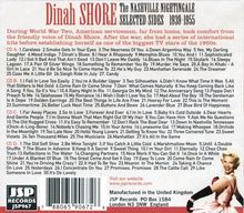 Dinah Shore: Nashville Nightingale 1939-1955, 4 CDs