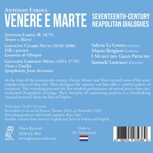 Antonio Farina: Venere e Marte - 17th-century Neapolitan dialogues. Namen: Valeria La Grotta, Mauro Borgioni.