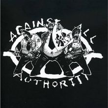 Against All Authority: 24 Hour Roadside Resistance (Red w/ Black Splatter Vinyl), LP