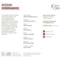 Gioacchino Rossini (1792-1868): Semiramide, 4 CDs