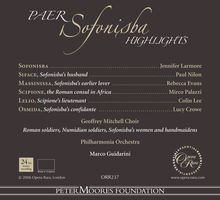 Ferdinando Paer (1771-1839): Sofonisba (Ausz.), CD