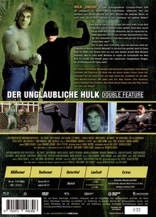 Der unglaubliche Hulk - Double Feature (Blu-ray &amp; DVD im Mediabook), 2 Blu-ray Discs und 2 DVDs