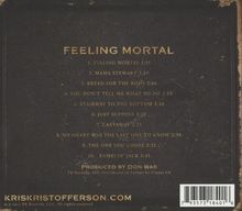 Kris Kristofferson: Feeling Mortal, CD