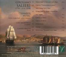 Girolamo Salieri (1794-1838): Kammermusik für Klarinette &amp; Klavier, CD