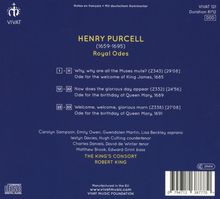 Henry Purcell (1659-1695): Royal Odes, CD