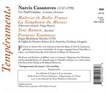 Narciso Casanovas (1747-1799): Weihnachtliche Chorwerke, CD