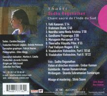Sudha Ragunathan: Shakti-Chant Sacre De L'Inde Du Sud, CD