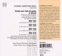 Johann Sebastian Bach (1685-1750): Gambensonaten BWV 1027-1029, CD